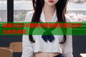 海角社区AV最新免费视频资源互动平台抢先体验