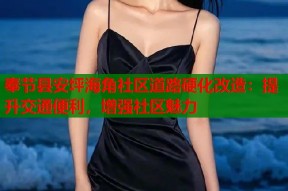 奉节县安坪海角社区道路硬化改造：提升交通便利，增强社区魅力