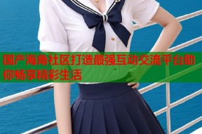 国产海角社区打造最强互动交流平台助你畅享精彩生活