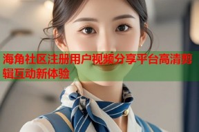 海角社区注册用户视频分享平台高清剪辑互动新体验