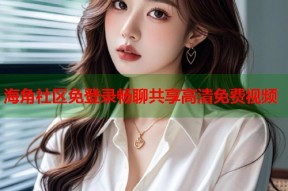 海角社区免登录畅聊共享高清免费视频