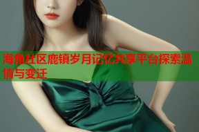 海角社区鹿镇岁月记忆共享平台探索温情与变迁