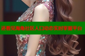 还看见海角社区人口动态实时掌握平台