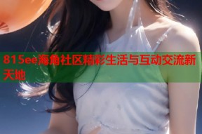 815ee海角社区精彩生活与互动交流新天地