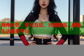 海角社区：多元互动、兴趣群组、便捷生活服务平台