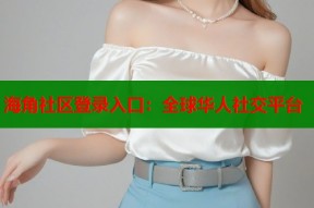 海角社区登录入口：全球华人社交平台