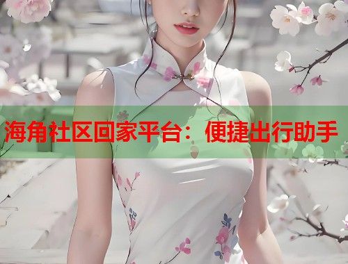 海角社区回家平台：便捷出行助手  第1张