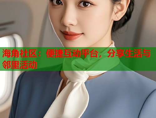 海角社区:便捷互动平台,分享生活与邻里活动 第1张 海角社区:便捷互动平台,分享生活与邻里活动 第1张