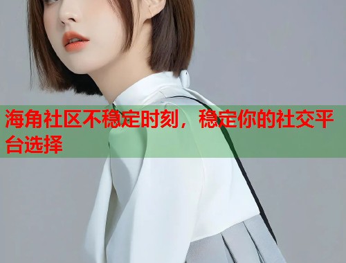 海角社区不稳定时刻，稳定你的社交平台选择  第1张