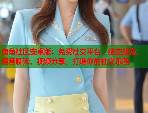海角社区安卓版：免费社交平台，结交朋友、语音聊天、视频分享，打造你的社交乐园  第1张