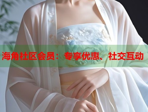 海角社区会员：专享优惠、社交互动  第1张