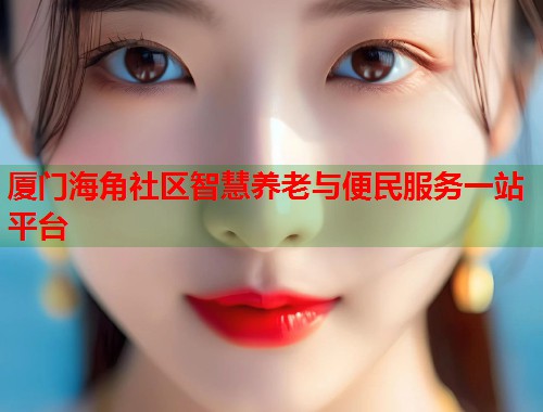 厦门海角社区智慧养老与便民服务一站平台  第2张