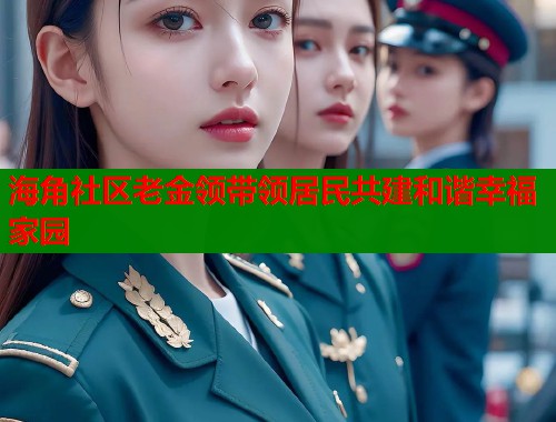 海角社区老金领带领居民共建和谐幸福家园  第1张